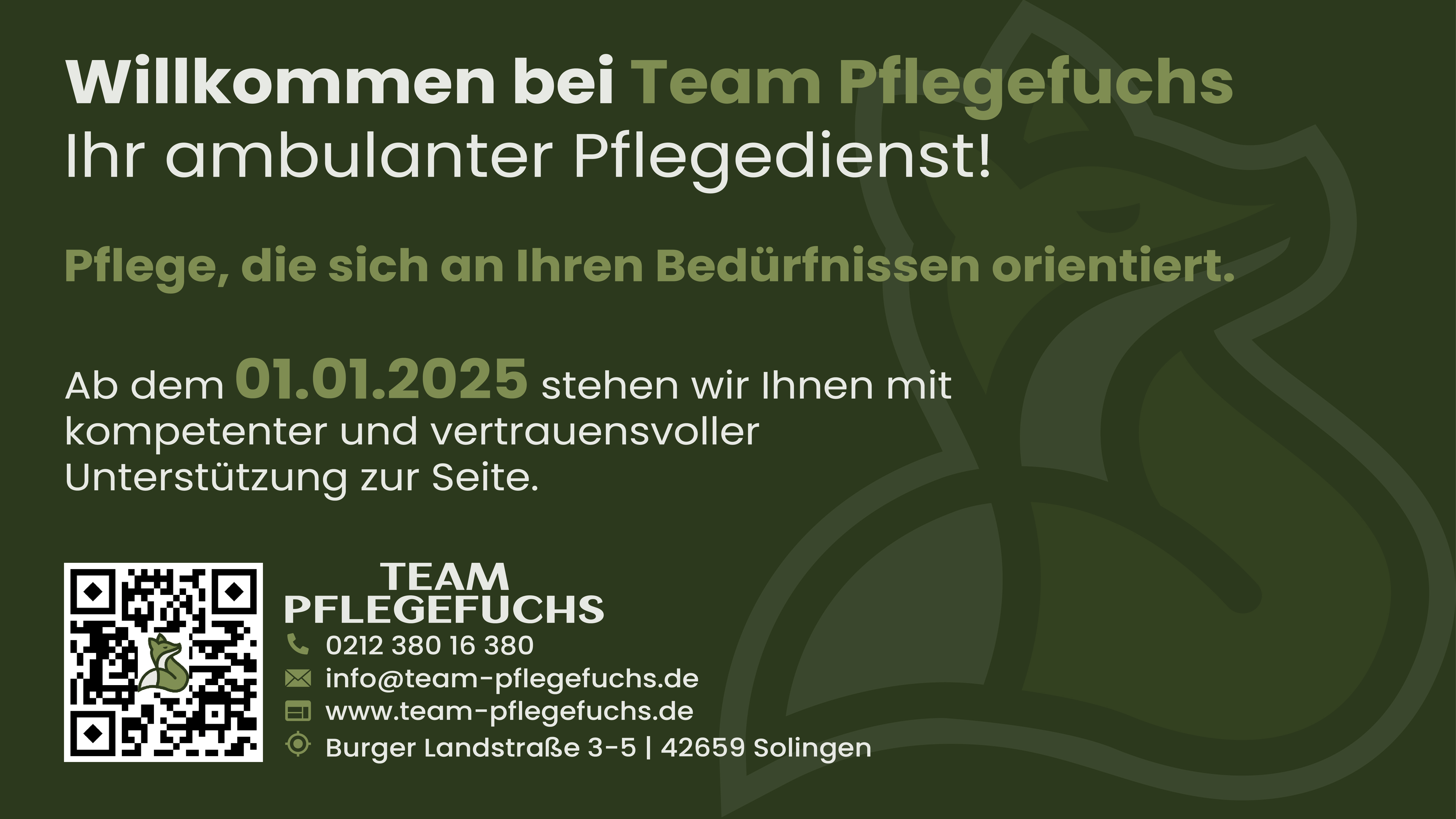 Wir sind bald online!